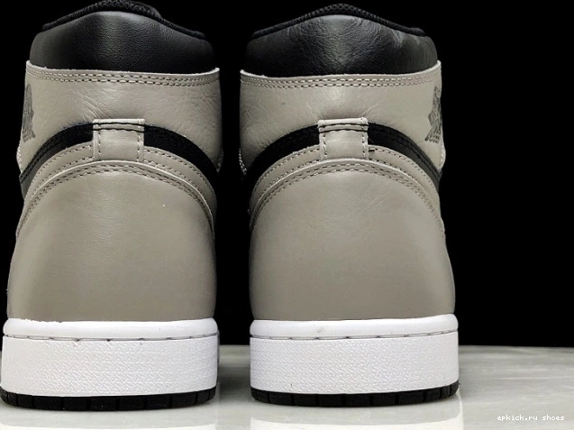 Rep Shadow OG Air Black 555088-013 High Grey Jordan Retro 1 0704